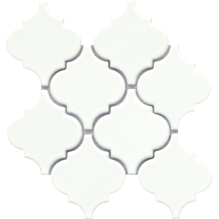 MOROCCO - 4.6X5.3/10X11, WHITE, GLOSSY